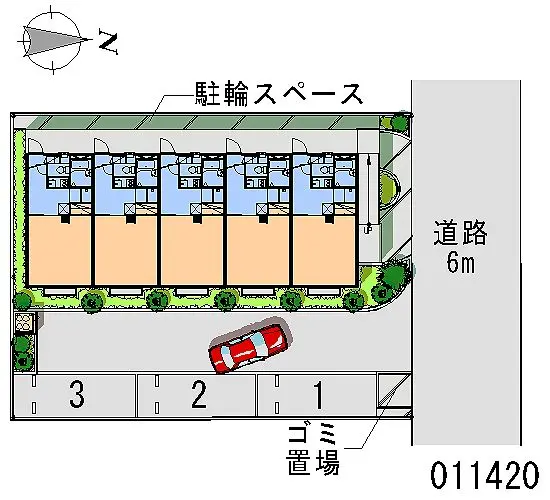 ★手数料０円★北足立郡伊奈町寿１丁目　月極駐車場（LP）